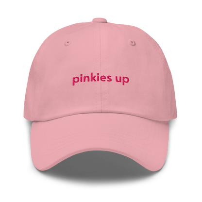 pinkies up