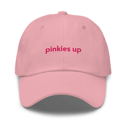 pinkies up